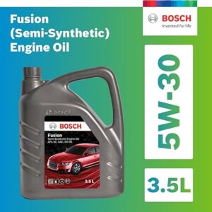 Bosch F002H23763 Fusion API SL SAE 5W 30 Semi Synthetic Engine Oil for Passenger Cars (3.5 L)