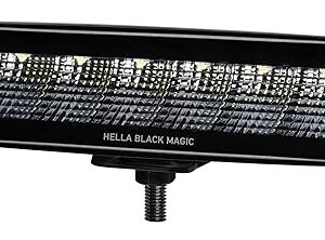 Hella 358176201 Black Magic LED Series 6.2'' Mini Lightbar - LED Flood Light - Off Road Driving Lights