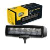 Hella 358176201 Black Magic LED Series 6.2” Mini Lightbar – LED Flood Light – Off Road Driving Lights